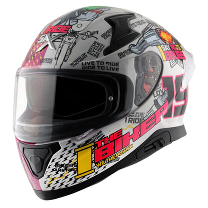 AXOR XBHP #THENINETEEN HELMET - PINK WHITE