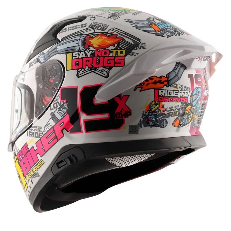 AXOR XBHP #THENINETEEN HELMET - PINK WHITE