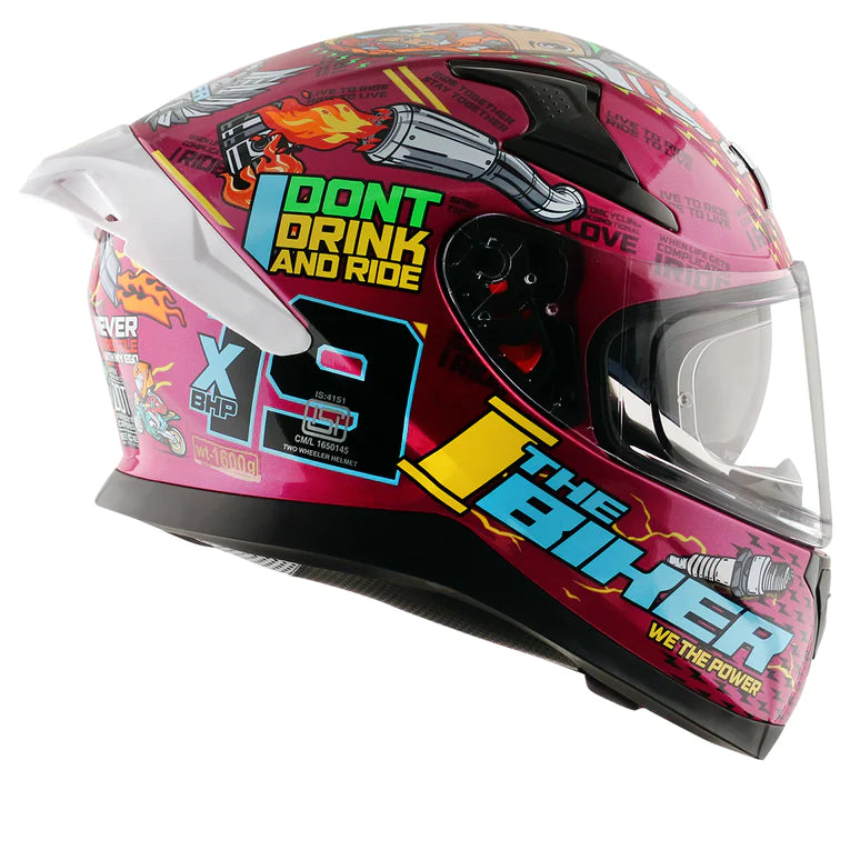 AXOR XBHP #THENINETEEN HELMET - PINK WHITE