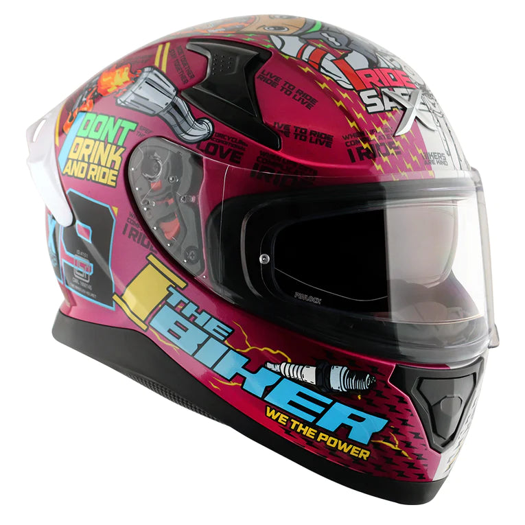 AXOR XBHP #THENINETEEN HELMET - PINK WHITE